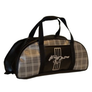 FORD MUSTANG 1964-2015 SAC PETIT STYLE PLAID Tote bag small Plaid SCOTT DRAKE TB-FM-S-PLD