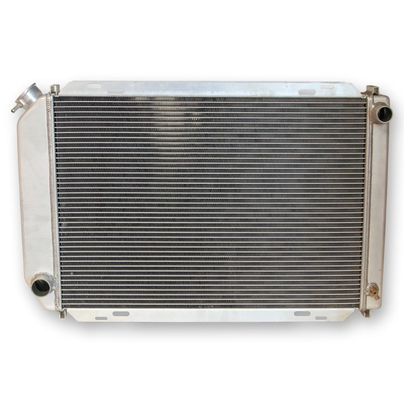 FORD MUSTANG 1981-1993 RADIATEUR 5 VITESSES ALUMINIUM DEUX RANGEES Alum 2 row 5 speed radiateur SCOTT DRAKE 556-2AL