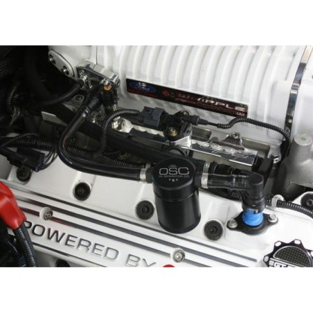 FORD MUSTANG 2007-2014 V8 330 355 GT500 SÉPARATEUR HUILE EN ALUMINIUM COTE PASSAGER J&L Oil Separator 3012P-B