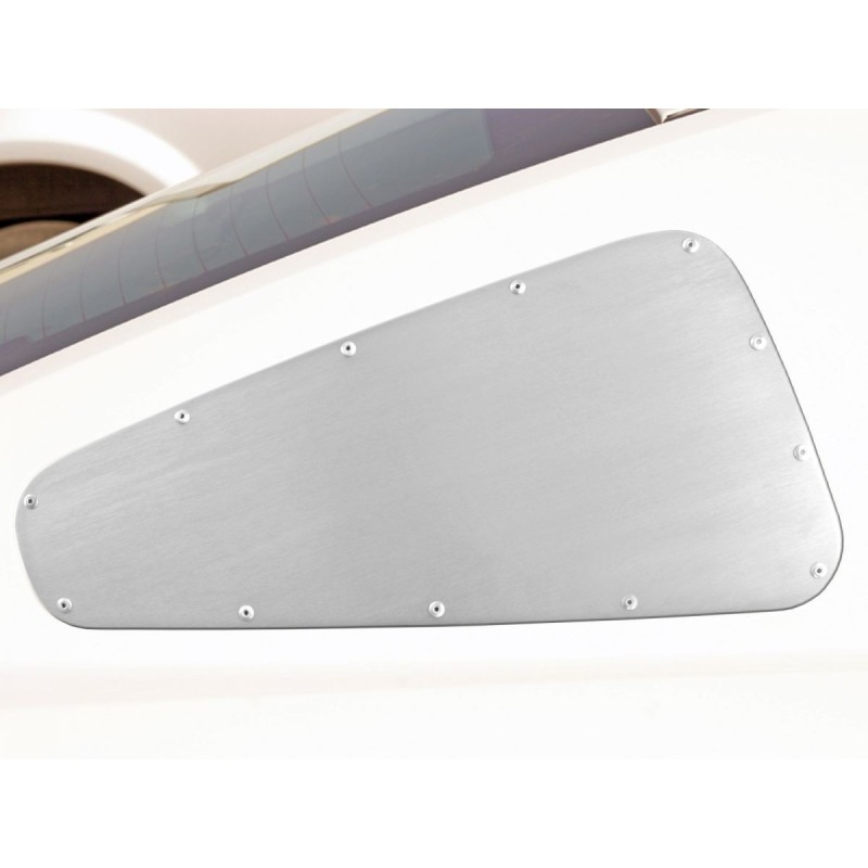 FORD MUSTANG 2005-2009 Quarter Window Covers satin SCOTT DRAKE 5R3Z-29796/7-R