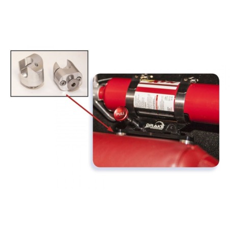 FORD MUSTANG 2005-2014 SUPPORT DE MONTAGE D EXTINCTEUR Fire extinguisher Mounting Bracket SCOTT DRAKE 5R3Z-FIREX-MAN