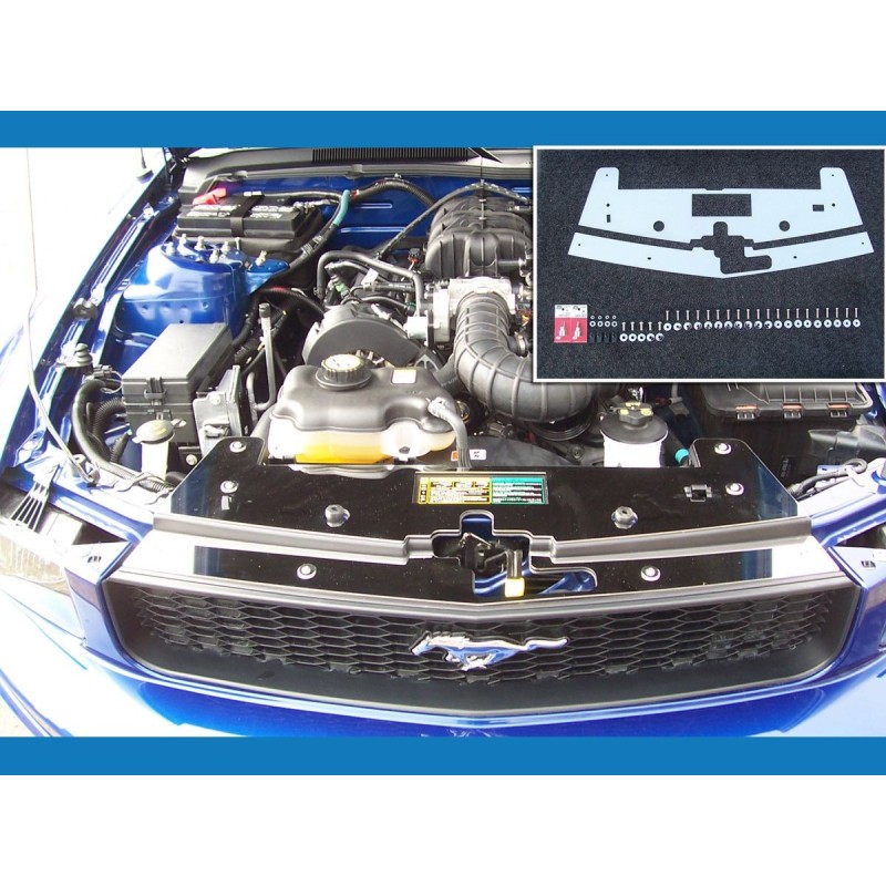 FORD MUSTANG 2005-2009 KIT D HABILLAGE COMPARTIMENT MOTEUR INOX Stainless Steel Under hood dress up kit SCOTT DRAKE 5R3Z-UHSSK