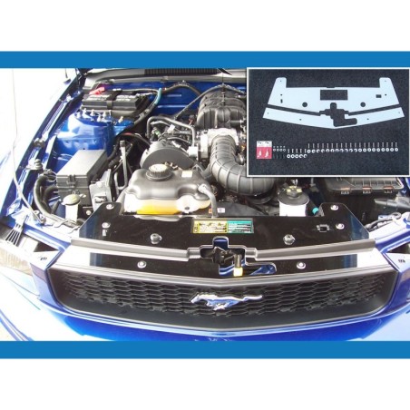 FORD MUSTANG 2005-2009 KIT D HABILLAGE COMPARTIMENT MOTEUR INOX Stainless Steel Under hood dress up kit SCOTT DRAKE 5R3Z-UHSSK
