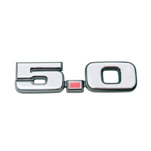 FORD MUSTANG 1979-1993 5.0 EMBLEME 5.0 Emblem SCOTT DRAKE D9ZZ-16228-A