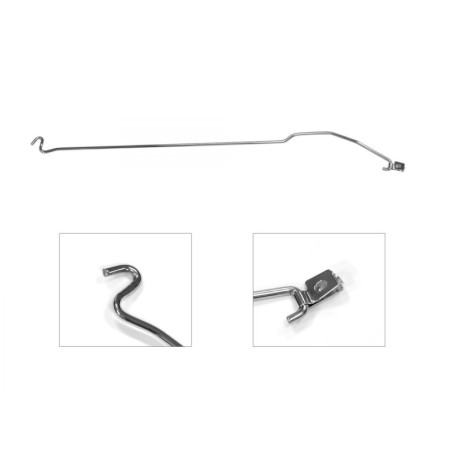 FORD MUSTANG 2005-2009 Hood Prop Rod Stainless SCOTT DRAKE E5RZ-16826-S