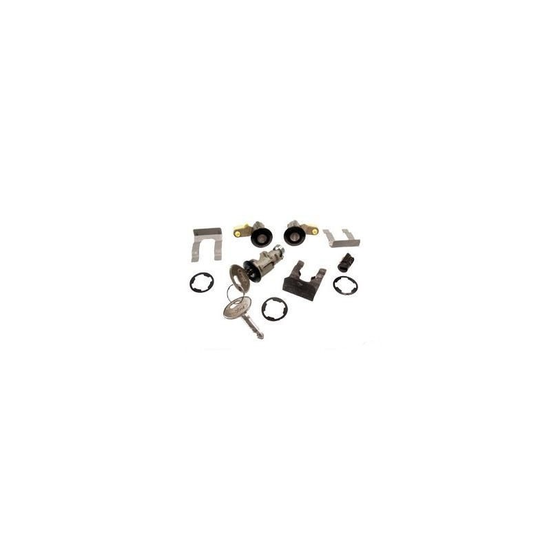 FORD MUSTANG 1987-1993 BARRILLET DE SERRURE POUR COFFRE PORTE ET BOITE A GANTS Door Trunk glovebox lockset SCOTT DRAKE F2ZZ-6121