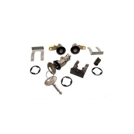FORD MUSTANG 1987-1993 BARRILLET DE SERRURE POUR COFFRE PORTE ET BOITE A GANTS Door Trunk glovebox lockset SCOTT DRAKE F2ZZ-6121