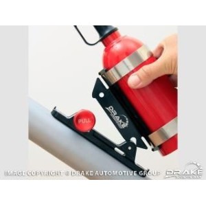 FORD MUSTANG 1964-2015 Quick Release Fire Extinguisher Mount SCOTT DRAKE FIREX-MNT-DOR