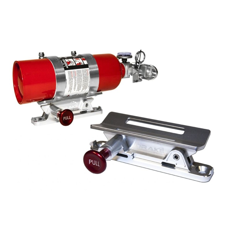 FORD MUSTANG 1964-2015 Fire Extinguisher Mount Silver SCOTT DRAKE FIREX-MNT-S-DAG