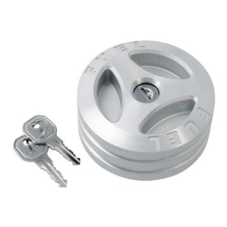 FORD MUSTANG 1982-1998 TRAPPE A ESSENCE ALUMINIUM Billet fuel Cap SCOTT DRAKE JP-190025-BL
