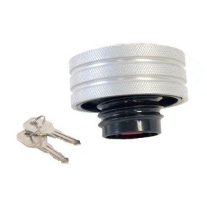 FORD MUSTANG 1982-1998 TRAPPE A ESSENCE ALUMINIUM Billet fuel Cap SCOTT DRAKE JP-190025-BL