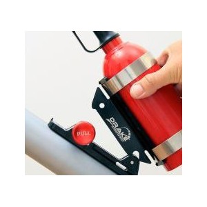 FORD MUSTANG 1964-2015 PORTE EXTINCTEUR fire extinguisher mount SCOTT DRAKE FIREX-MNT-DAG