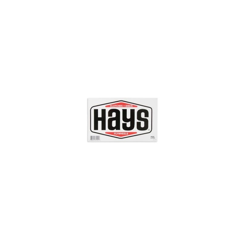 AUTOCOLLANT HAYS DECAL
