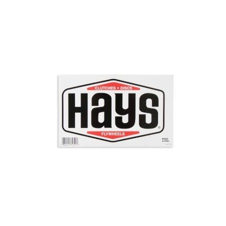 AUTOCOLLANT HAYS DECAL