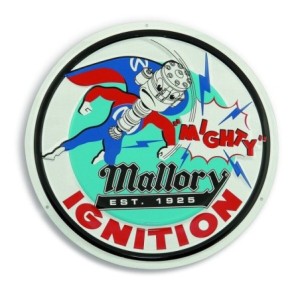 MALLORY MAN METAL SIGN