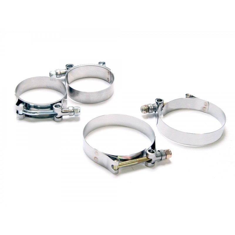 FORD MUSTANG 1964-2015 SET DE COLLIERS ATTACHES RAPIDES LARGES POUR PORTE EXTINCTEUR large fire extinguisher mount clamps SCOTT