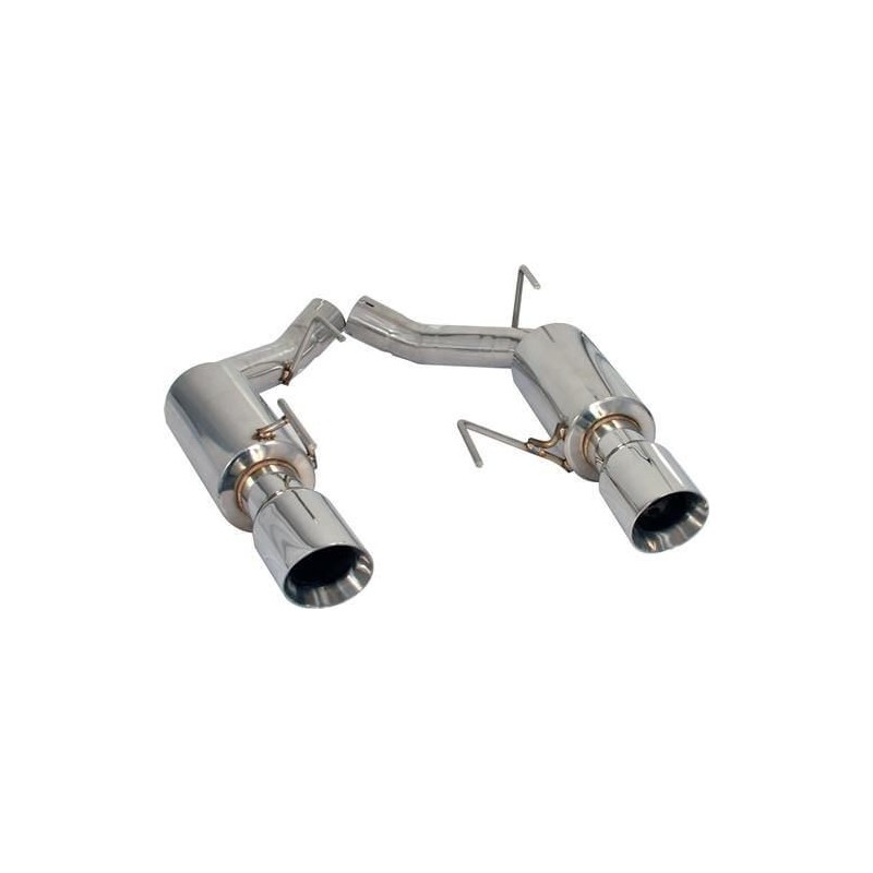 FORD MUSTANG 2005-2010 GT ET GT500 DOUBLE ECHAPPEMENT 2.5 POUCES INOX AXLE-BACK EXHAUST SYSTEM Flowtech 12136FLT