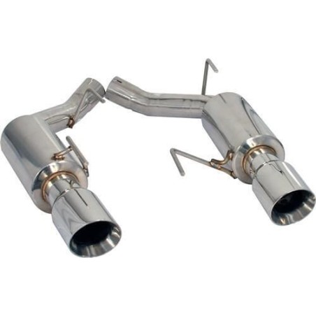 FORD MUSTANG 2005-2010 GT ET GT500 DOUBLE ECHAPPEMENT 2.5 POUCES INOX AXLE-BACK EXHAUST SYSTEM Flowtech 12136FLT