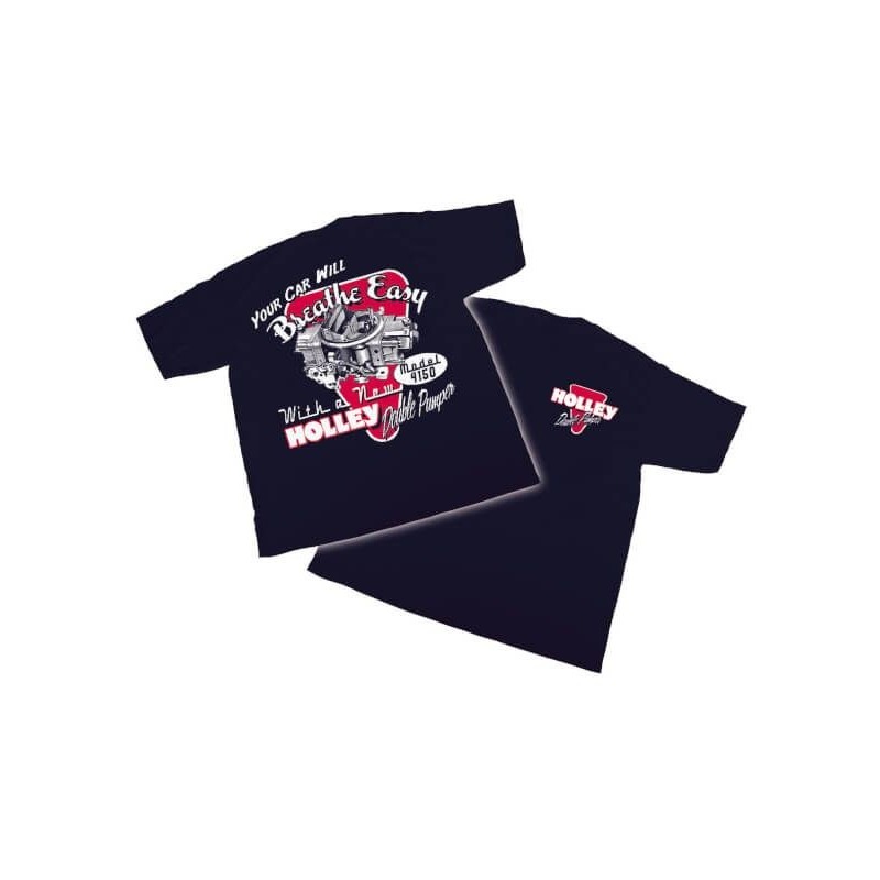 T-SHIRT - VINTAGE DOUBLE PUMPER-LARGE Holley 10010-LGHOL