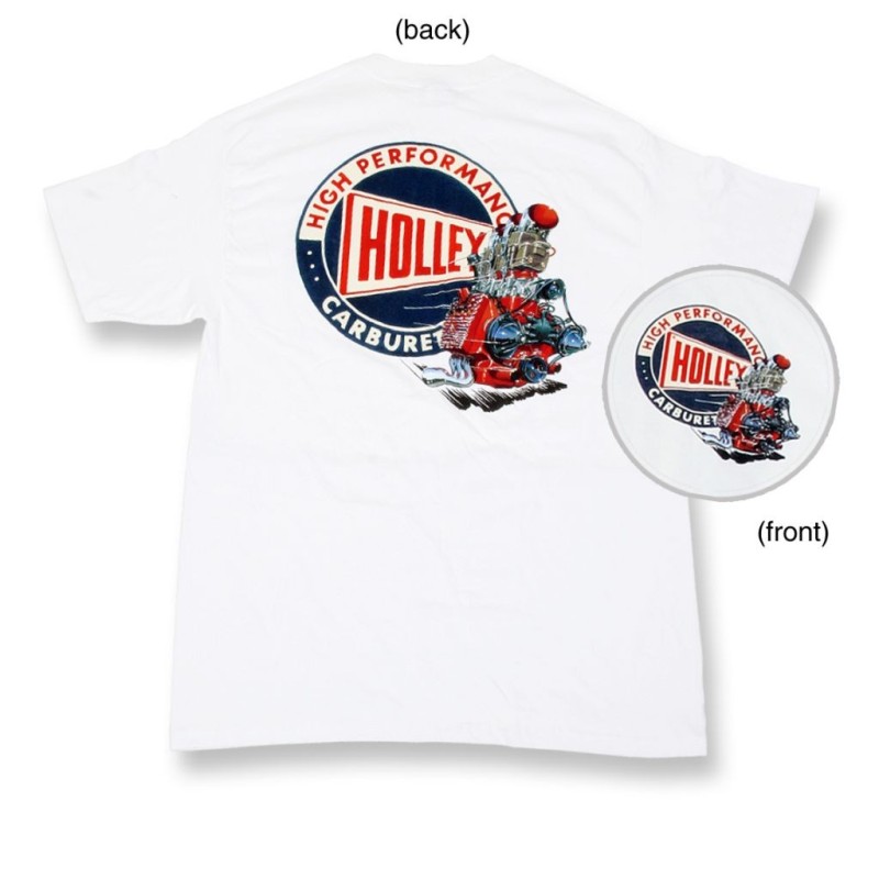 FLATHEAD SHIRT (WHITE) MEDIUM HOLLEY 10012-MDHOL