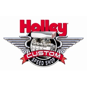 AUTOCOLLANT LG DECAL - CUSTOM SPEED SHOP Holley 36-279