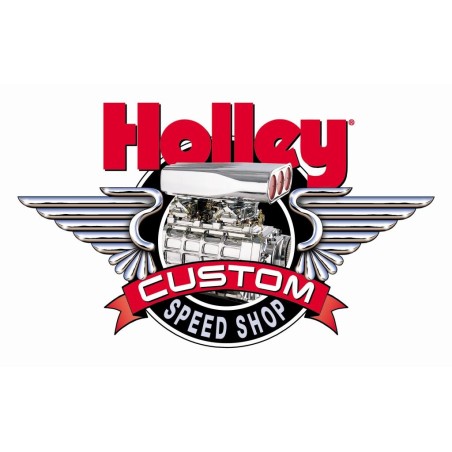 AUTOCOLLANT LG DECAL - CUSTOM SPEED SHOP Holley 36-279