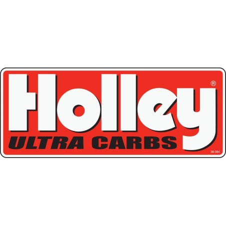 AUTOCOLLANT DECAL HP ULTRA CARBS - 36 SQ. IN. Holley 36-394