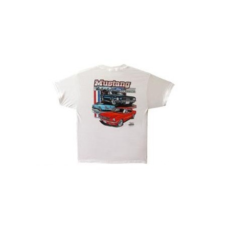 FORD MUSTANG 1964-2015 T SHIRT FORD MUSTANG CLASSIC TAILLE LARGE t-shirt mustang classic ford SCOTT DRAKE TS-3L
