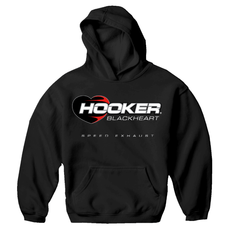 BLACKHEART HOODIE - BLACK Hooker 10157-LGHKR
