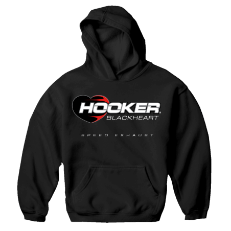 BLACKHEART HOODIE - BLACK Hooker 10157-LGHKR