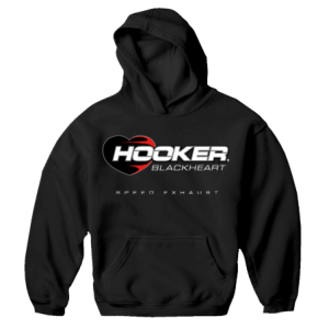 BLACKHEART HOODIE - BLACK Hooker 10157-MDHKR