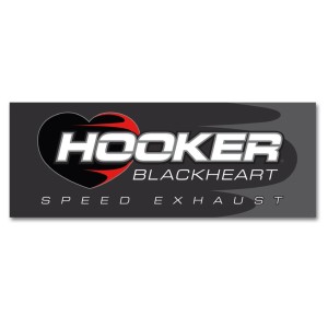 Hooker HOOKER BLACKHEART BANNER 3 X 8 36-415