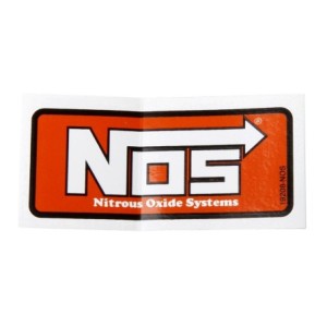 AUTOCOLLANT LOGO DECAL 1-3/8 X 2-7/8 NOS 19208NOS