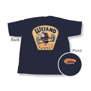 WEIAND NAVY TEE - LG Weiand 10002-LGWND
