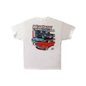 FORD MUSTANG 1964-2015 T SHIRT FORD MUSTANG CLASSIC TAILLE XX-LARGE t-shirt mustang classic ford SCOTT DRAKE TS-3XXL