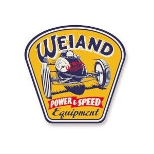 SIGN - WEIAND POWER/SPEED - METAL Weiand 10004WND
