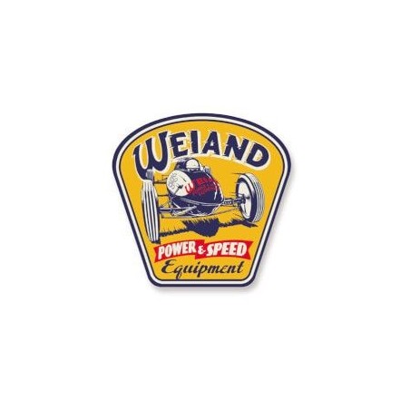 SIGN - WEIAND POWER/SPEED - METAL Weiand 10004WND