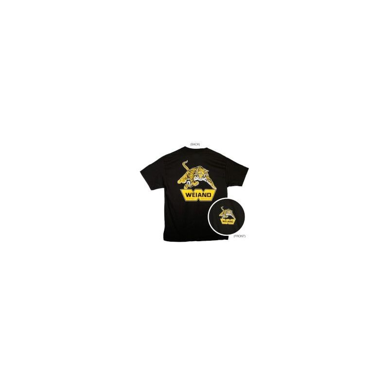 T-SHIRT TIGRE NOIR TAILLE L black weiand tiger t-shirt Weiand 10007-LGWND