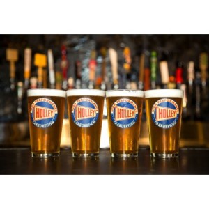 OBS LOT DE 4 VERRES A BIERE HOLLEY HIGHT PERFORMANCE CARBURATION Holley 36-431