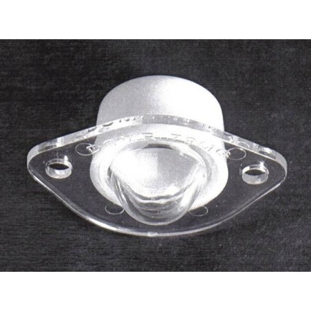 FORD MUSTANG 1979-1993 LENTILLE DE FEU DE PLAQUE D'IMMATRICULATION license lamp lens DANIEL CARPENTER D9ZZ-13550