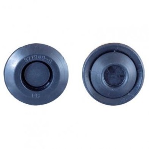 FORD MUSTANG 1979-1993 BOUCHONS EN CAHOUTCHOUC POUR PLANCHER DE COFFRE X2 trunk floor recess rubber plug DANIEL CARPENTER 377949