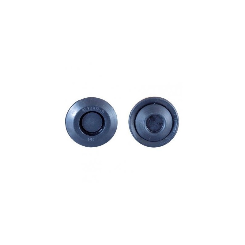 FORD MUSTANG 1979-1993 BOUCHONS EN CAHOUTCHOUC POUR PLANCHER DE COFFRE X2 trunk floor recess rubber plug DANIEL CARPENTER 377949