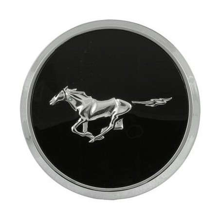 FORD MUSTANG 1982 hood emblem - black DANIEL CARPENTER E2ZZ-16850