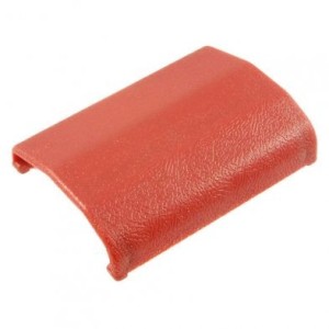 FORD MUSTANG 1984-1989 CACHE-BOUCLE DE CEINTURE DE SECURITE - ROUGE seat buckle cover - red DANIEL CARPENTER E4ZZ-6161264-R