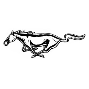 FORD MUSTANG 1987-1993 cobra grille emblem DANIEL CARPENTER F3ZZ-8213