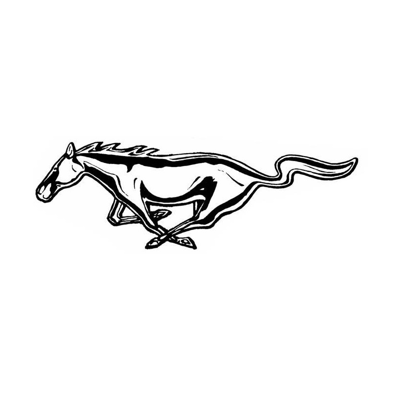 FORD MUSTANG 1987-1993 cobra grille emblem DANIEL CARPENTER F3ZZ-8213