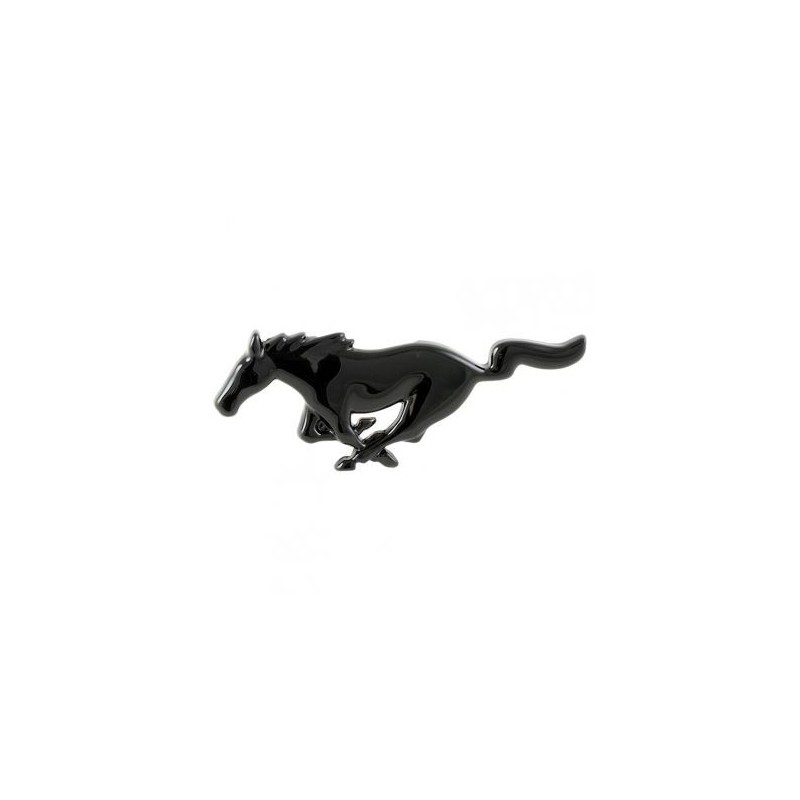 FORD MUSTANG 1987-1993 cobra grille emblem - gloss black DANIEL CARPENTER F3ZZ-8213-GB