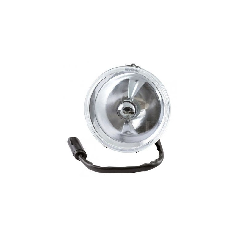 FORD MUSTANG 1987-1993 fog light assembly with bulb - clear euro glass DANIEL CARPENTER E7ZZ-15200-EC