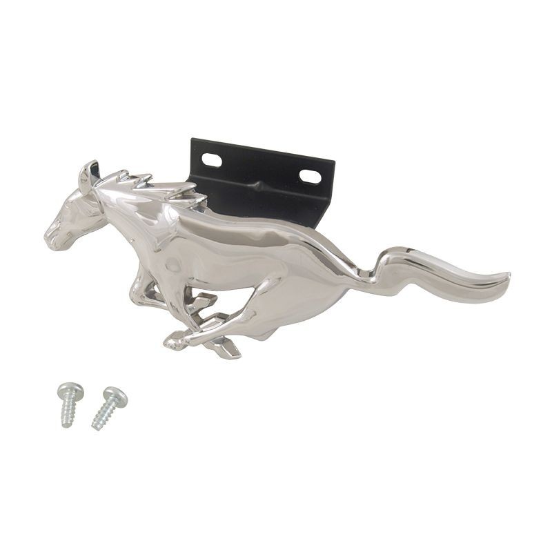FORD MUSTANG 1994-2004 grille horse emblem - oversize chrome DANIEL CARPENTER F9ZZ-8213