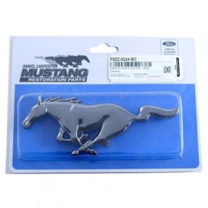 FORD MUSTANG 1994-2004 grille horse emblem - smoke black chrome DANIEL CARPENTER F9ZZ-8224-BC